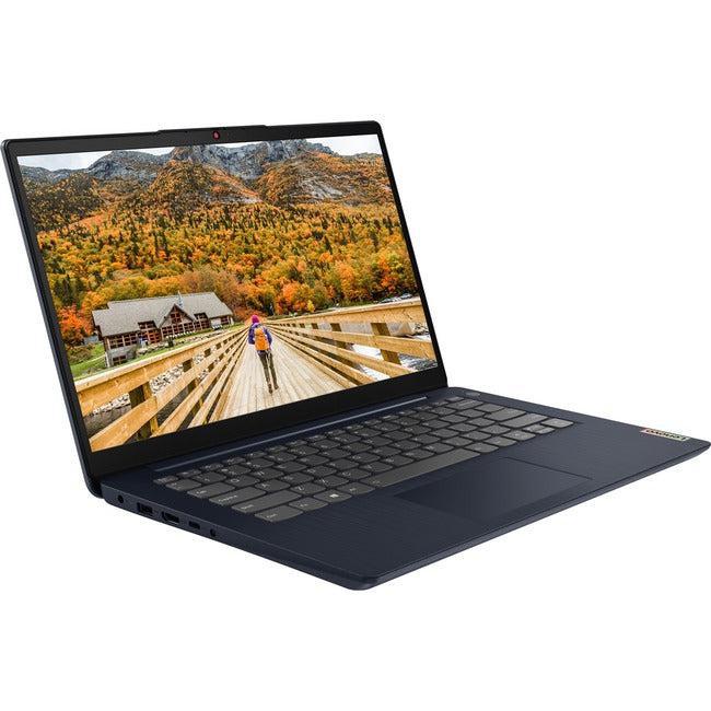 Lenovo-Imsourcing Ideapad 3 14Alc6 82Kt00Gvus 14" Notebook - Full Hd - 1920 X 1080 - Amd Ryzen 5 5500U Hexa-Core (6 Core) 2.10 Ghz - 8 Gb Total Ram - 4 Gb On-Board Memory - 256 Gb Ssd - Abyss Blue
