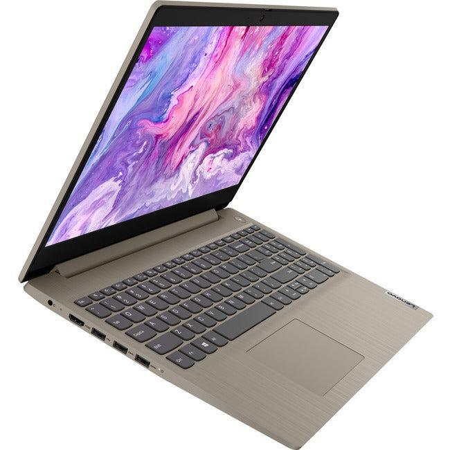 Lenovo-IMSourcing IdeaPad 3 15ITL05 81X800ECUS 15.6 Touchscreen Notebook - HD - Intel Core i3 11th Gen i3-1115G4 - 8 GB - 256 GB SSD - English Keyboard - Almond"
