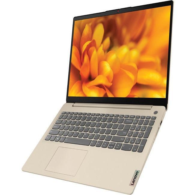 Lenovo-IMSourcing IdeaPad 3 15ITL6 82H801GVUS 15.6 Touchscreen Notebook - Full HD - Intel Core i3 11th Gen i3-1115G4 - 4 GB - 256 GB SSD - English Keyboard - Sand"