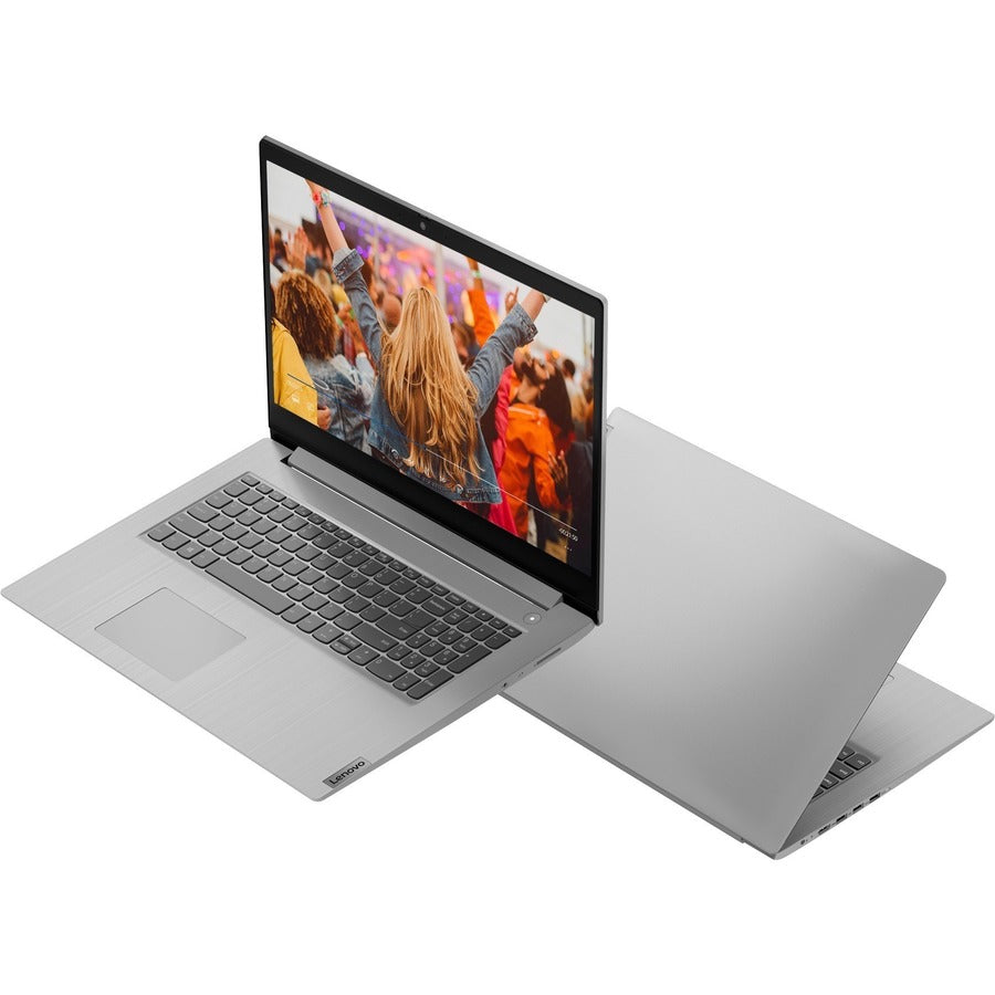 Lenovo-IMSourcing IdeaPad 3 17IIL05 81WF000YUS 17.3 Notebook - HD+ - Intel Core i5 10th Gen i5-1035G1 - 8 GB - 512 GB SSD - English Keyboard - Platinum Gray"