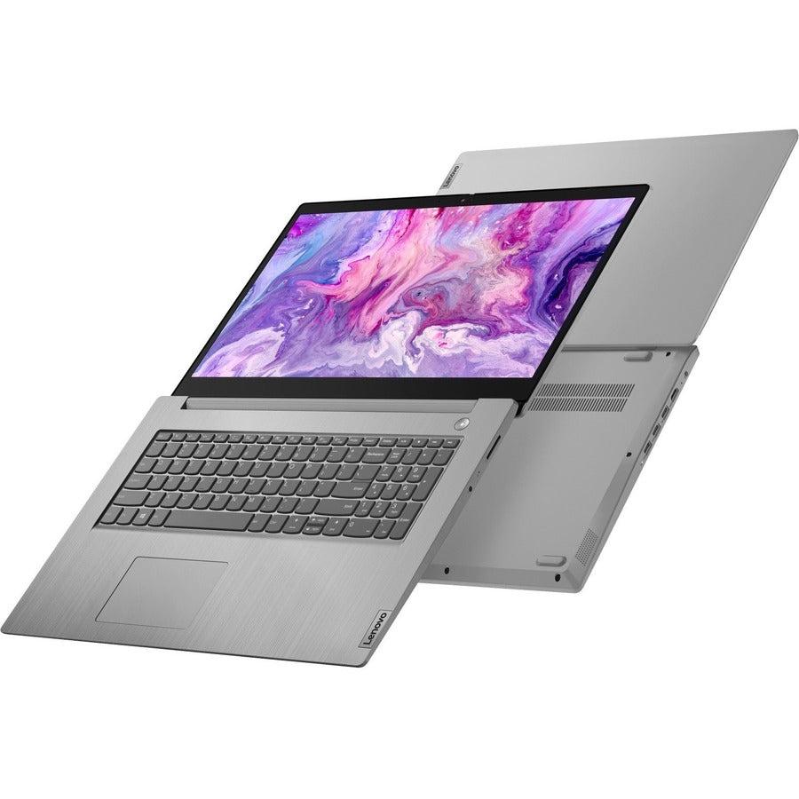 Lenovo-IMSourcing IdeaPad 3 17IIL05 81WF000YUS 17.3 Notebook - HD+ - Intel Core i5 10th Gen i5-1035G1 - 8 GB - 512 GB SSD - English Keyboard - Platinum Gray"