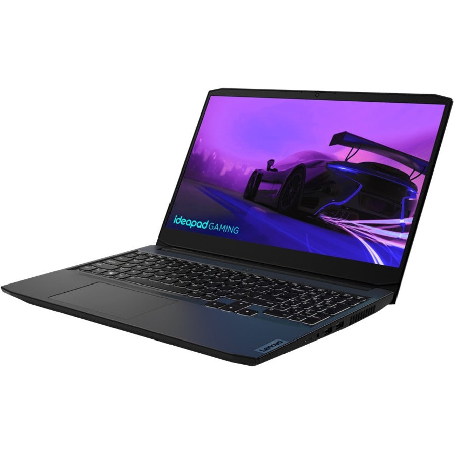 Lenovo-IMSourcing IdeaPad Gaming 3 15IHU6 82K10003US 15.6 Gaming Notebook - Full HD - Intel Core i7 11th Gen i7-11370H - 8 GB - 1 TB HDD - 256 GB SSD - English (US) Keyboard - Shadow Black"