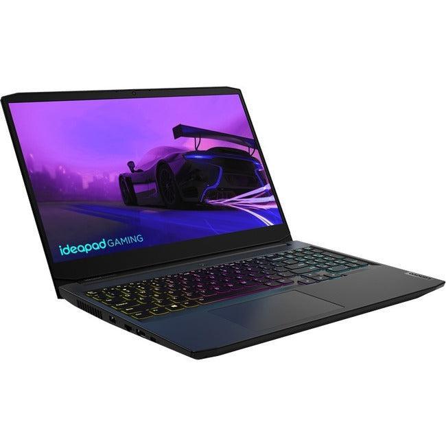 Lenovo-IMSourcing IdeaPad Gaming 3 15IHU6 82K10003US 15.6 Gaming Notebook - Full HD - Intel Core i7 11th Gen i7-11370H - 8 GB - 1 TB HDD - 256 GB SSD - English (US) Keyboard - Shadow Black"