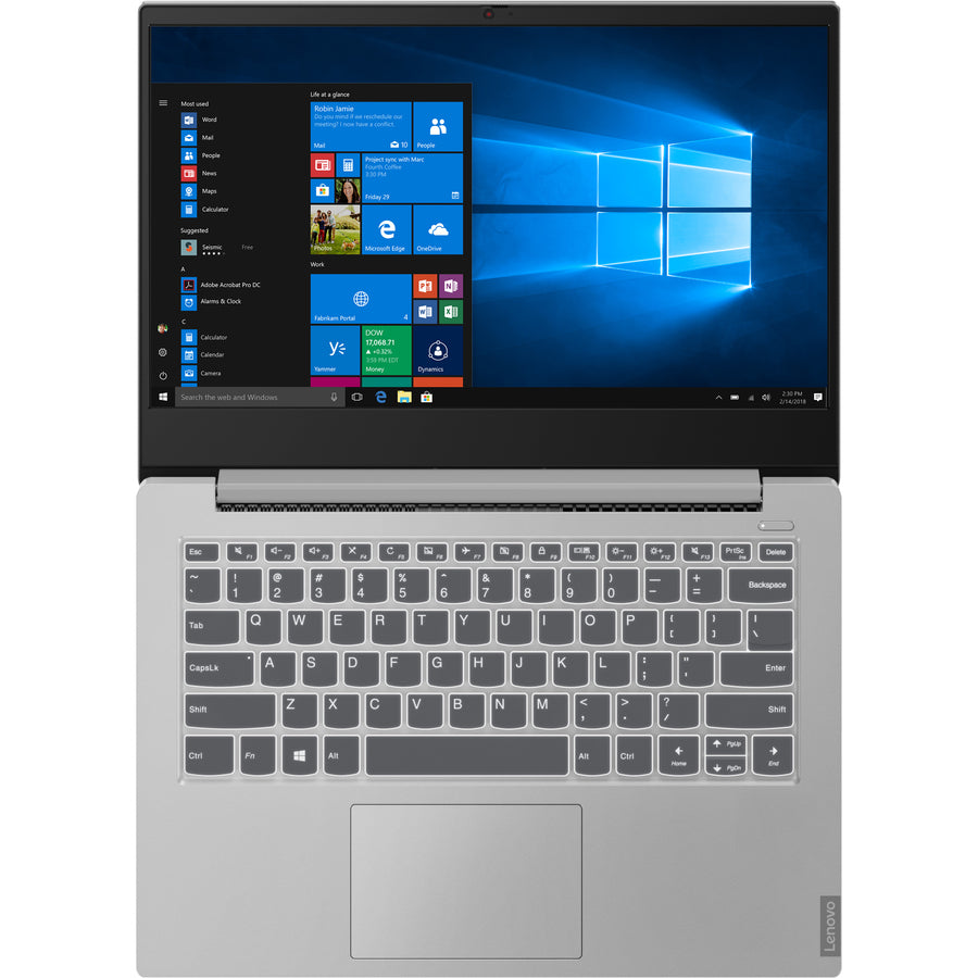 Lenovo-IMSourcing IdeaPad S340-15IWL 81N800H4US 15.6 Notebook - Intel Core i5 8th Gen i5-8265U - 8 GB - 128 GB SSD - English Keyboard - Platinum Gray"