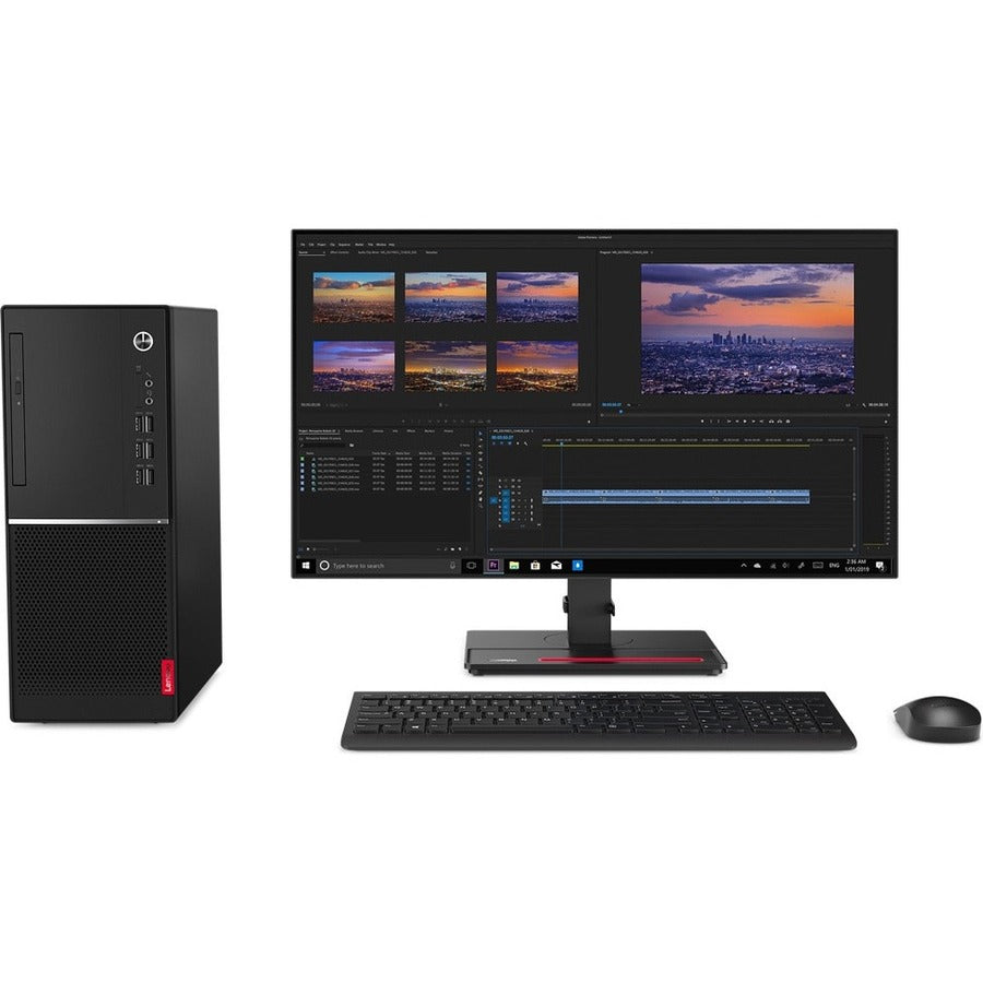 Lenovo-IMSourcing V530-15ICR 11BH001LAX Desktop Computer - Intel Core i7 9th Gen i7-9700 - 4 GB - 1 TB HDD - Tower - Black