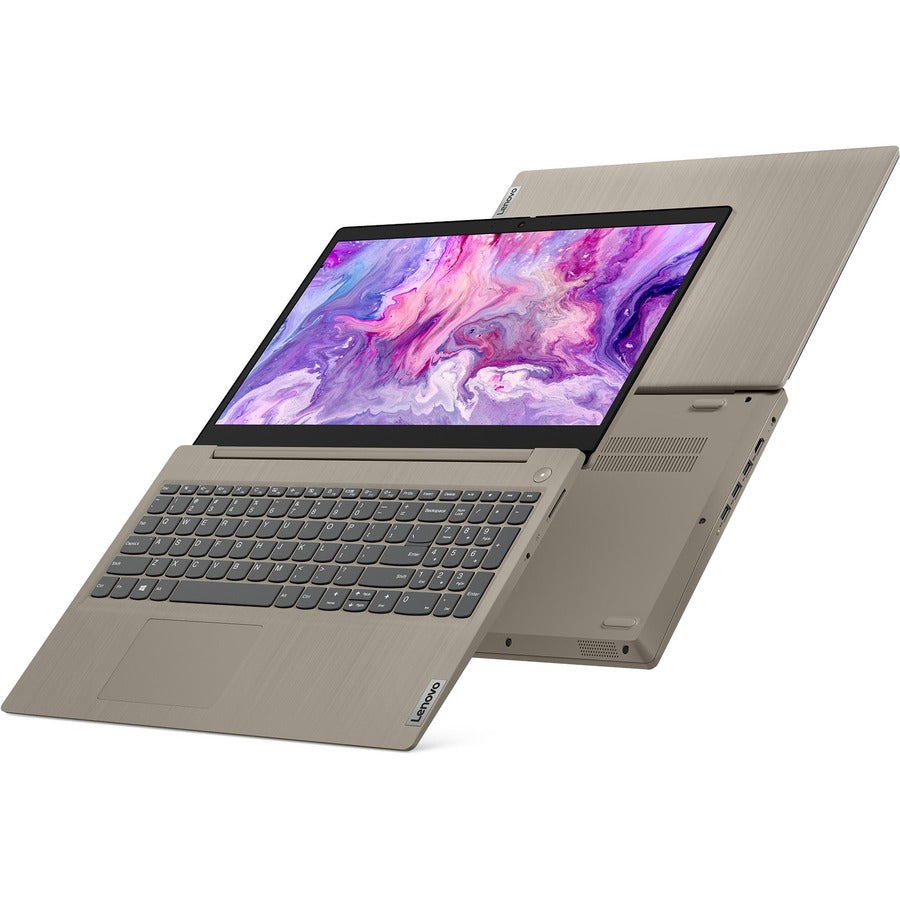 Lenovo-IMSourcing IdeaPad 3 15ITL05 81X800ECUS 15.6 Touchscreen Notebook - HD - Intel Core i3 11th Gen i3-1115G4 - 8 GB - 256 GB SSD - English Keyboard - Almond"