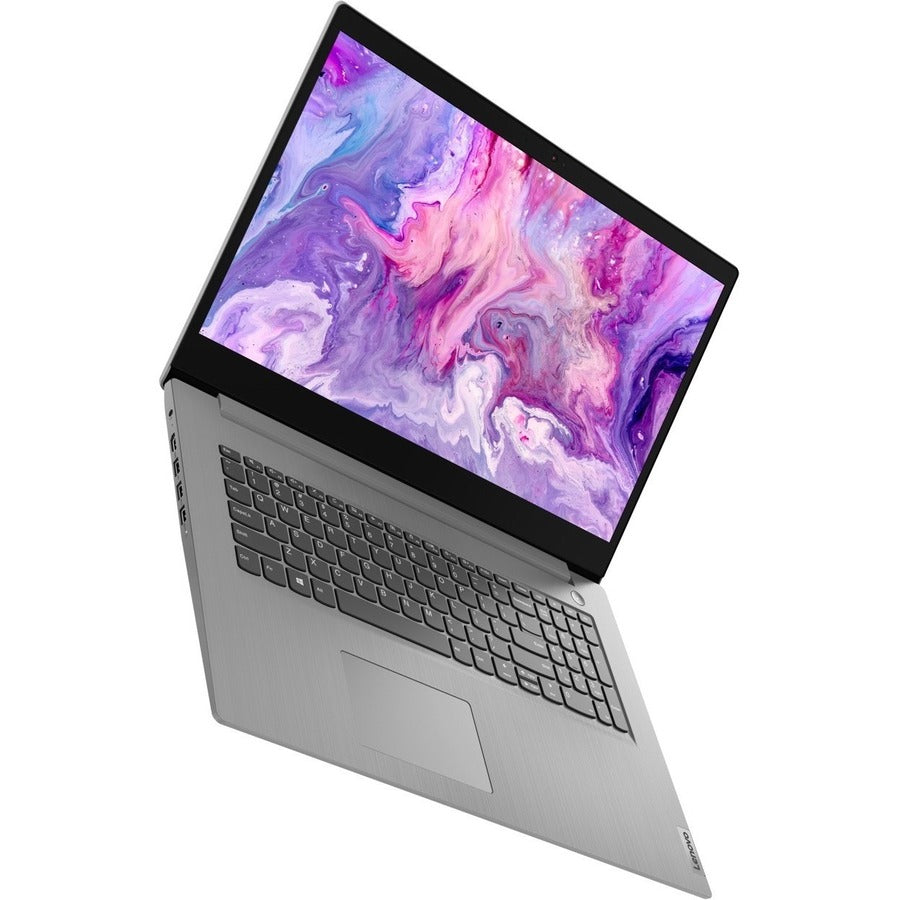 Lenovo-IMSourcing IdeaPad 3 17IIL05 81WF000YUS 17.3 Notebook - HD+ - Intel Core i5 10th Gen i5-1035G1 - 8 GB - 512 GB SSD - English Keyboard - Platinum Gray"