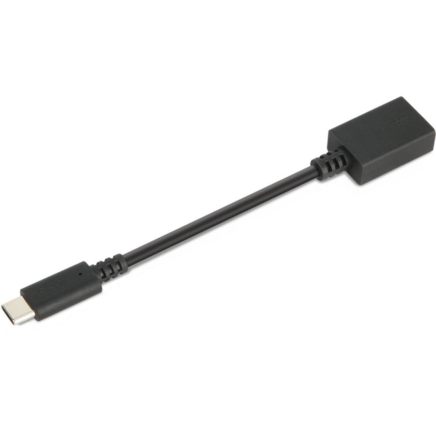 Lenovo Lenovousb-Ctousb-Aadapter Usb Cable 0.14 M Usb 3.2 Gen 1 (3.1 Gen 1) Usb C Usb A Black