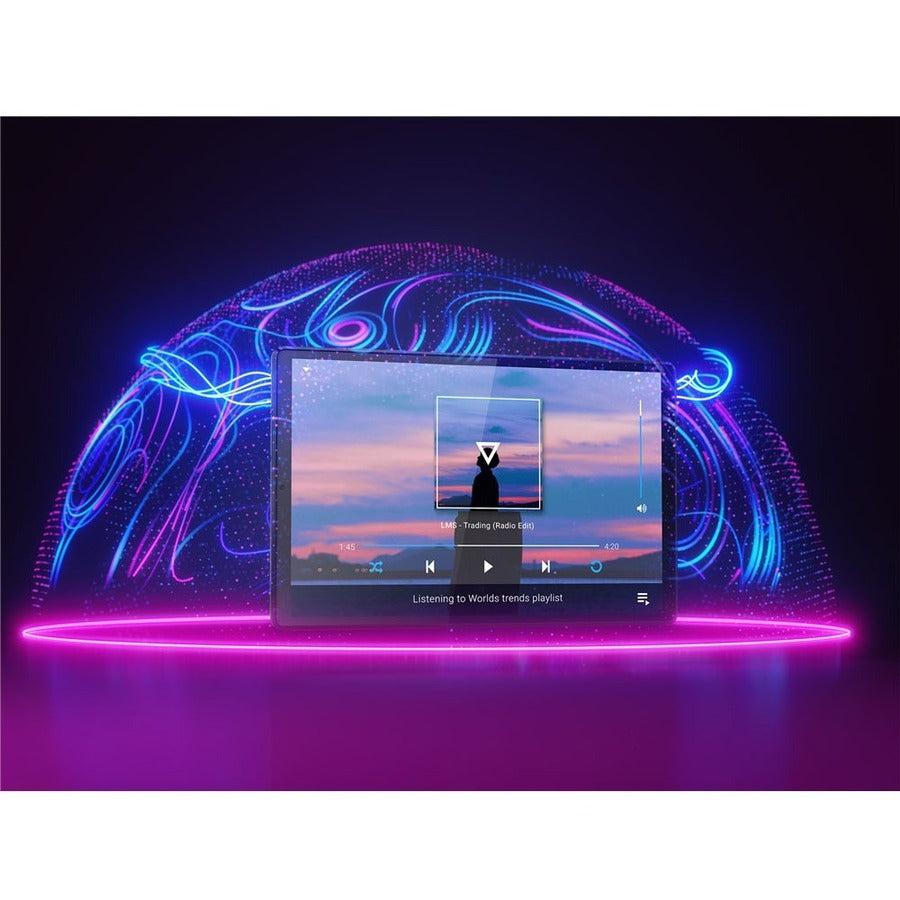 Lenovo Tab K10 TB-X6C6F Tablet - 10.3 WUXGA - MediaTek SoC Platform - 4 GB - 64 GB Storage - Android 11 - Abyss Blue" ZA8N0044US