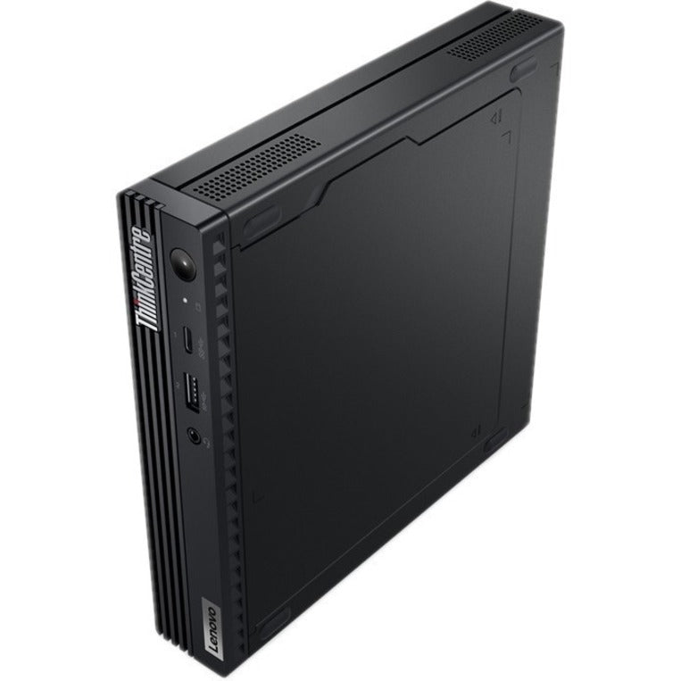 Lenovo ThinkCentre M60e 11LV0089US Desktop Computer - Intel Core i5 10th Gen i5-1035G1 - 8 GB - 256 GB SSD - Tiny - Black