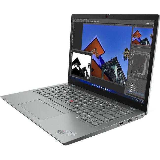 Lenovo Thinkpad L13 Gen 3 21B3003Uus 13.3" Notebook - Wuxga - 1920 X 1200 - Intel Core I5 12Th Gen I5-1235U Deca-Core (10 Core) 3.30 Ghz - 16 Gb Total Ram - 256 Gb Ssd - Storm Gray