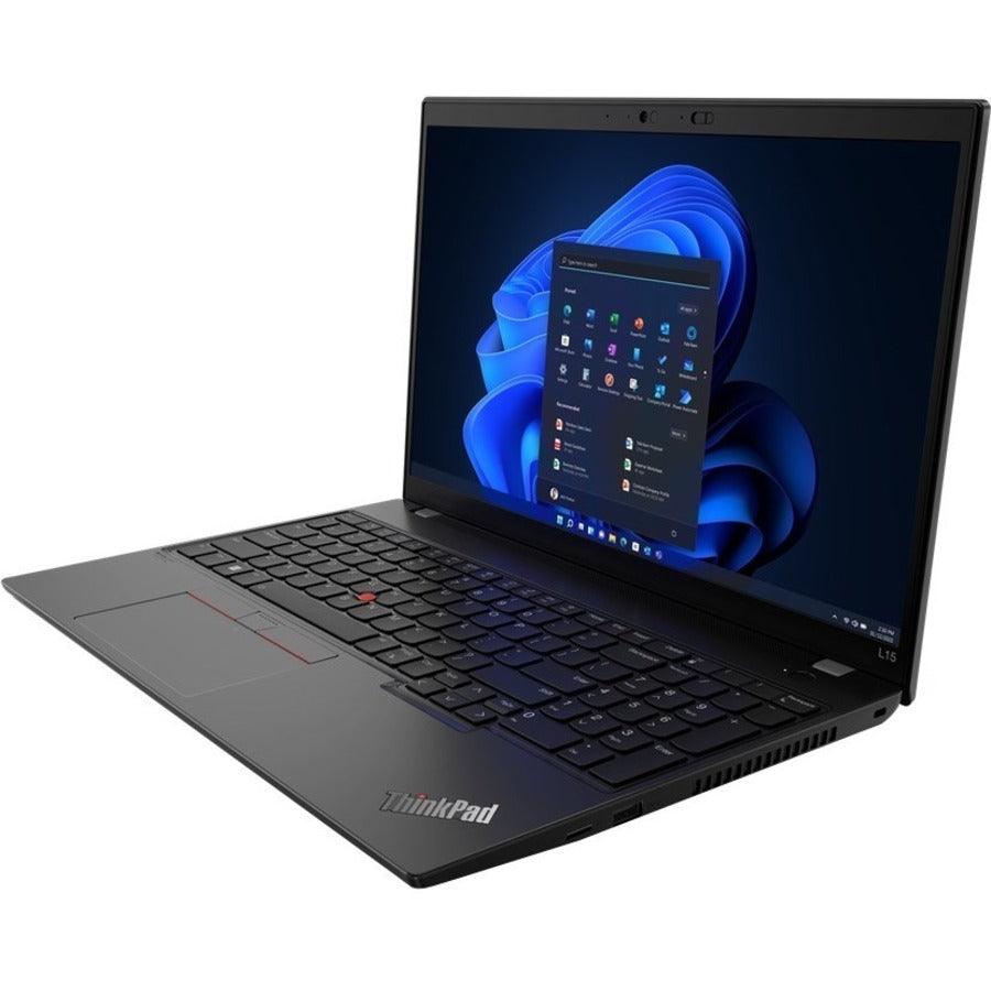 Lenovo ThinkPad L15 Gen 3 21C30055US 15.6 Notebook - Full HD - Intel Core i5 12th Gen i5-1235U - 8 GB - 256 GB SSD - English Keyboard - Thunder Black"