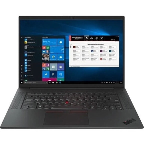 Lenovo ThinkPad P1 Gen 4 20Y4S2NM00 16 Mobile Workstation - WQXGA - Intel Xeon W-11855M - 32 GB - 1 TB SSD - English Keyboard - Black"
