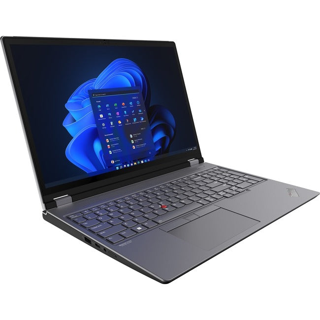 Lenovo Thinkpad P16 G1 21D60082Us 16" Mobile Workstation - Wquxga - 3840 X 2400 - Intel Core I9 12Th Gen I9-12900Hx Hexadeca-Core (16 Core) 2.30 Ghz - 32 Gb Total Ram - 1 Tb Ssd - Storm Gray
