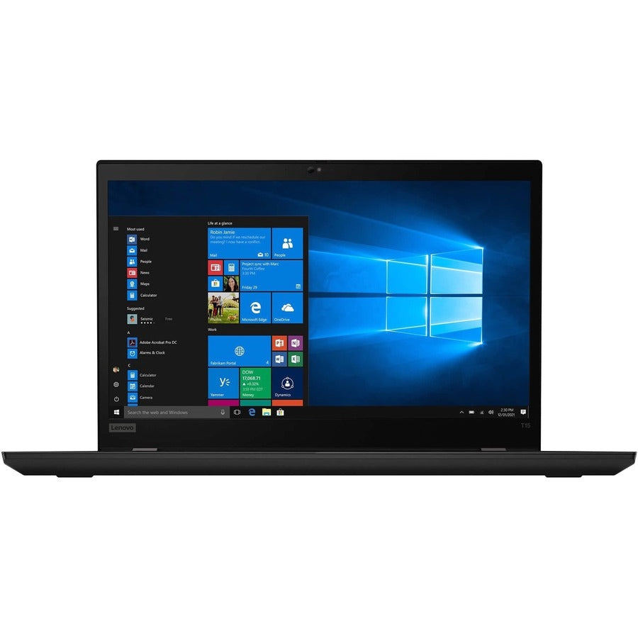 Lenovo ThinkPad T15 Gen 2 20W400K4US 15.6 Touchscreen Notebook - Full HD - 1920 x 1080 - Intel Core i7 11th Gen i7-1165G7 Quad-core (4 Core) 2.8GHz - 16GB Total RAM - 512GB SSD - no ethernet port - not compatible with mechanical docking stations"