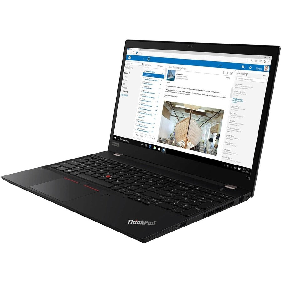 Lenovo ThinkPad T15 Gen 2 20W400K6US 15.6 Notebook - Full HD - 1920 x 1080 - Intel Core i5 11th Gen i5-1145G7 Quad-core (4 Core) 2.6GHz - 8GB Total RAM - 256GB SSD - no ethernet port - not compatible with mechanical docking stations"