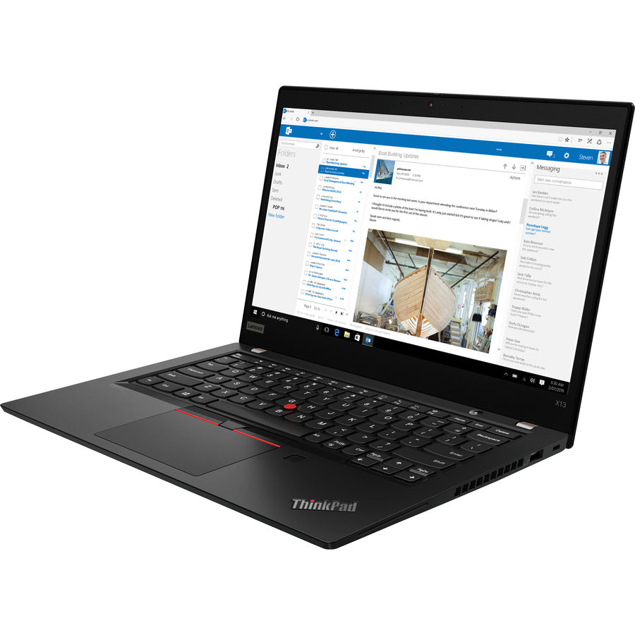 Lenovo ThinkPad X13 Gen 1 20T20021US 13.3 Touchscreen Notebook - Full HD - Intel Core i5 10th Gen i5-10310U - 8 GB - 256 GB SSD"