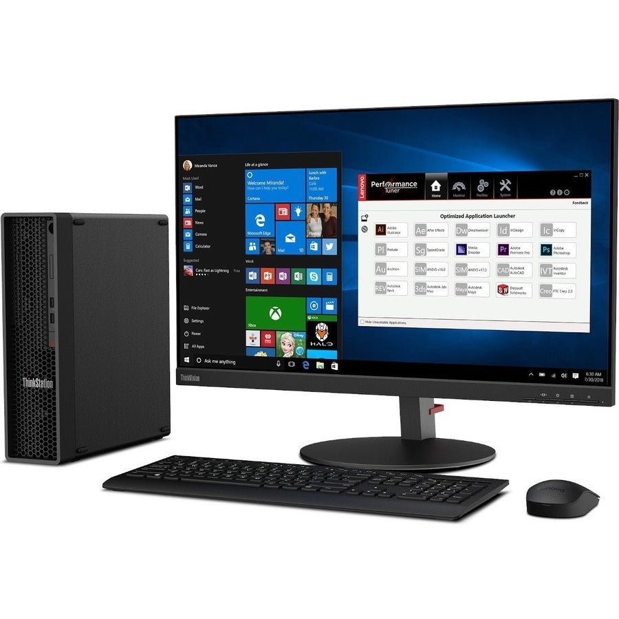Lenovo ThinkStation P350 30E5003EUS Workstation - 1 x Intel Core i7 11th Gen i7-11700 - 16 GB - 1 TB SSD - Small Form Factor