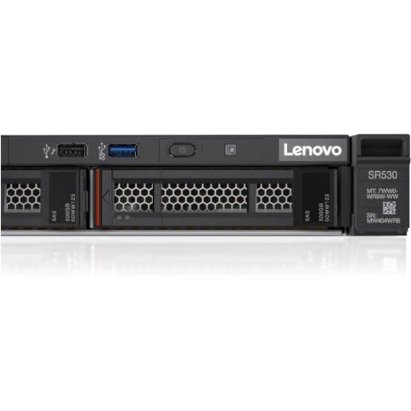 Lenovo ThinkSystem SR530 7X08A0BGNA 1U Rack Server - Intel Xeon - 16 GB RAM - Serial ATA/600 Controller