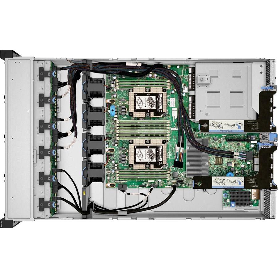Lenovo ThinkSystem SR550 7X04A0CBNA 2U Rack Server - Intel Xeon - 16 GB RAM - 12Gb/s SAS, Serial ATA/600 Controller