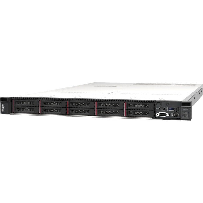 Lenovo Thinksystem Sr645 7D2X - Server - Rack-Mountable - 1U - 2-Way - 1 X Epyc 7252 / 3.1 Ghz - Ram 16 Gb - Sas - Hot-Swap 2.5" Bay(S) - No Hdd - Matrox G200 - No Os - Monitor: None