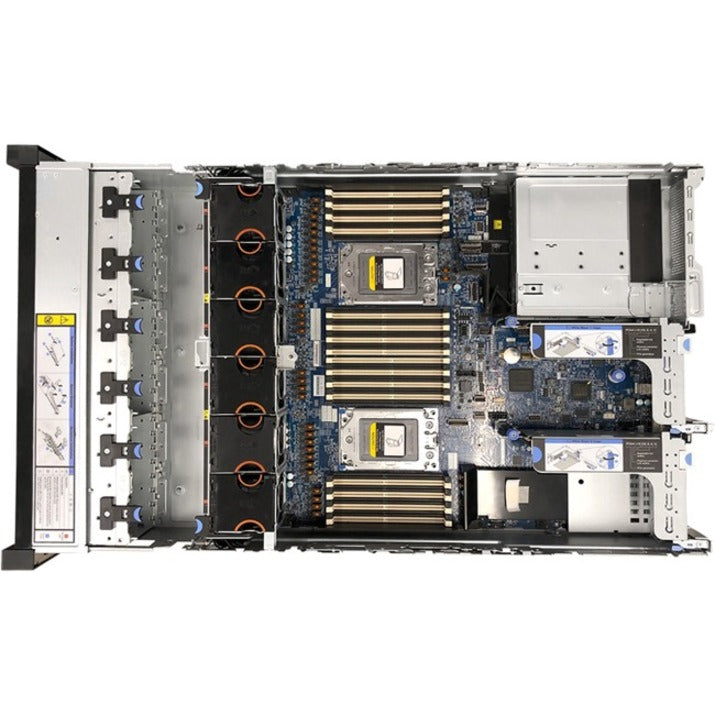 Lenovo ThinkSystem SR665 7D2VA01JNA 2U Rack Server - 1 x AMD EPYC 7282 2.40 GHz - 16 GB RAM - Serial ATA/600, 12Gb/s SAS Controller
