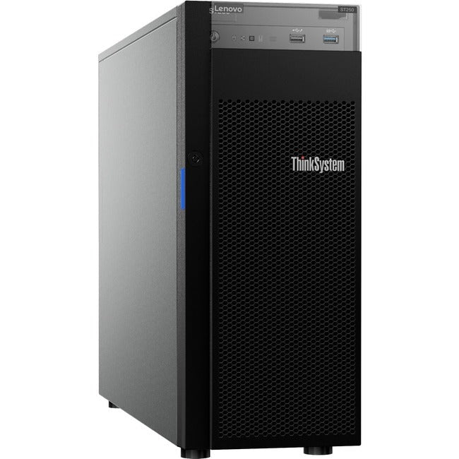 Lenovo Thinksystem St250 7Y45 - Server - Tower - 4U - 1-Way - 1 X Xeon E-2224 / 3.4 Ghz - Ram 8 Gb - Sata - Hot-Swap 3.5" Bay(S) - No Hdd - Dvd-Writer - Matrox G200 - Gige - No Os - Monitor: None