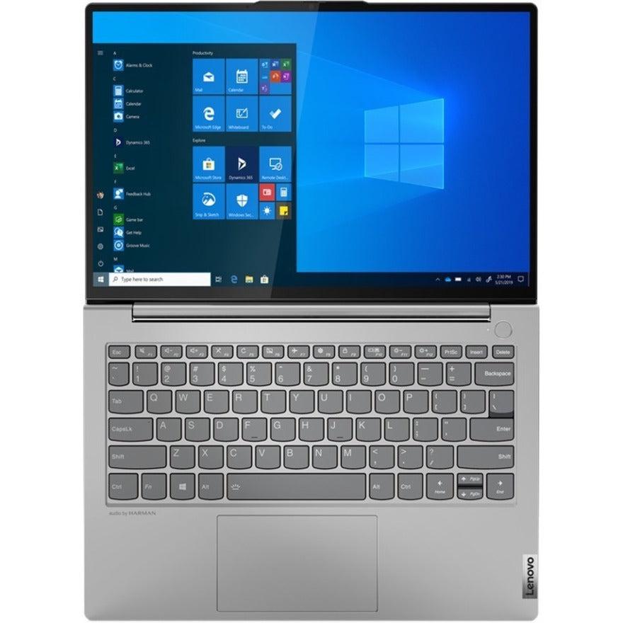 Lenovo Thinkbook 13S Notebook 33.8 Cm (13.3") Touchscreen Wqxga Intel® Core™ I7 16 Gb Lpddr4X-Sdram 512 Gb Ssd Wi-Fi 6 (802.11Ax) Windows 10 Pro Grey