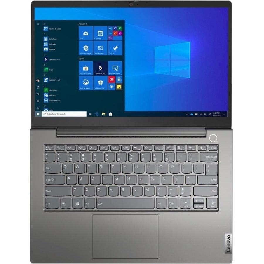 Lenovo Thinkbook 14 Notebook 35.6 Cm (14") Full Hd Amd Ryzen™ 7 16 Gb Ddr4-Sdram 512 Gb Ssd Wi-Fi 6 (802.11Ax) Windows 10 Pro Grey