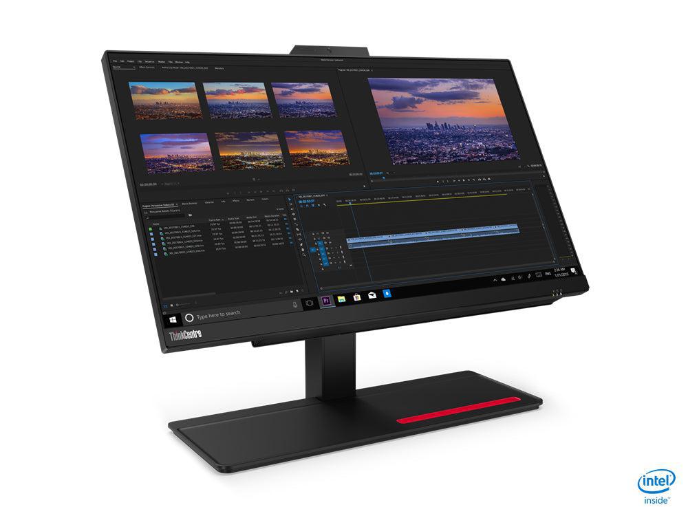 Lenovo Thinkcentre M90A Intel® Core™ I3 60.5 Cm (23.8") 1920 X 1080 Pixels 4 Gb Ddr4-Sdram 500 Gb Hdd All-In-One Pc Windows 10 Pro Wi-Fi 6 (802.11Ax) Black