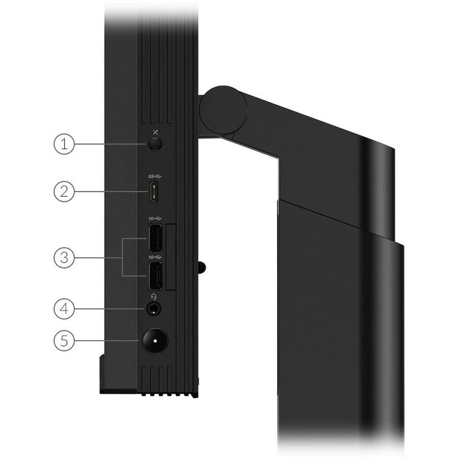 Lenovo Thinkcentre M90A Intel® Core™ I5 60.5 Cm (23.8") 1920 X 1080 Pixels 8 Gb Ddr4-Sdram 1000 Gb Hdd All-In-One Pc Windows 10 Pro Wi-Fi 6 (802.11Ax) Black 11Cd0045Us