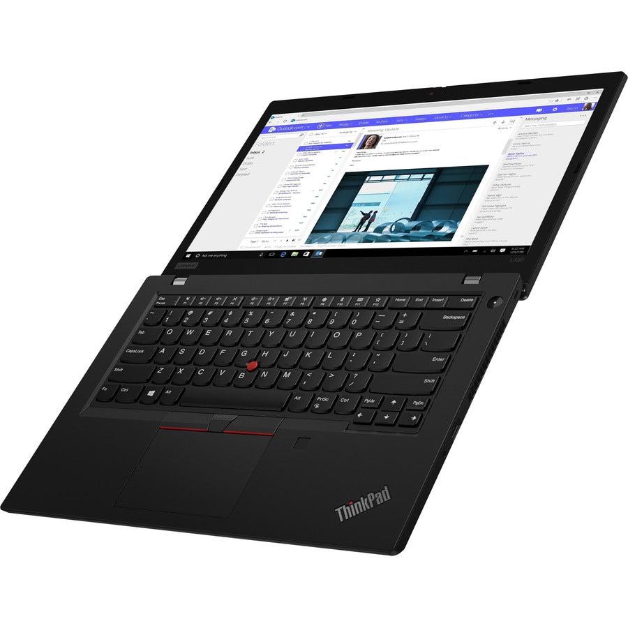 Lenovo Thinkpad L490 Notebook 35.6 Cm (14") Full Hd Intel® Core™ I7 8 Gb Ddr4-Sdram 256 Gb Ssd Wi-Fi 5 (802.11Ac) Windows 10 Pro Black