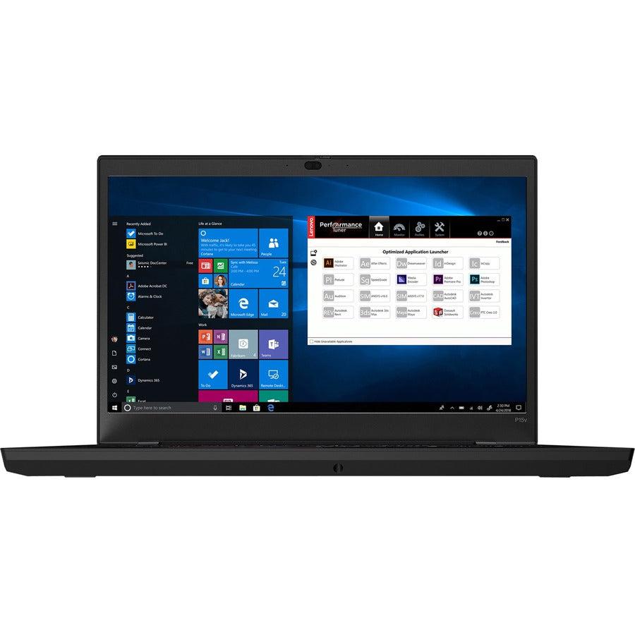 Lenovo Thinkpad P15V Mobile Workstation 39.6 Cm (15.6") Full Hd Intel® Core™ I5 8 Gb Ddr4-Sdram