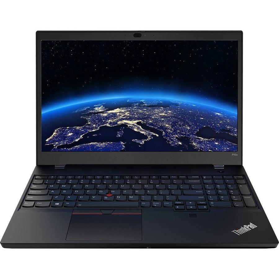 Lenovo Thinkpad P15V Mobile Workstation 39.6 Cm (15.6") Full Hd Intel® Core™ I7 32 Gb Ddr4-Sdram 1000 Gb Ssd Nvidia® Quadro® P620 Wi-Fi 6 (802.11Ax) Windows 10 Pro Black