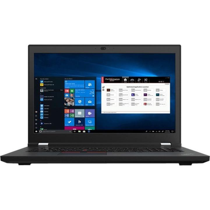 Lenovo Thinkpad P17 Mobile Workstation 43.9 Cm (17.3") Full Hd Intel® Core™ I7 32 Gb Ddr4-Sdram 1000 Gb Ssd Nvidia Rtx A3000 Wi-Fi 6 (802.11Ax) Windows 10 Pro Black