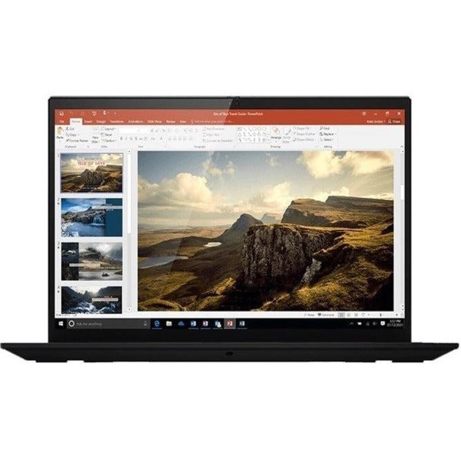 Lenovo Thinkpad X1 Extreme Notebook 40.6 Cm (16") Intel® Core™ I9 32 Gb Ddr4-Sdram 512 Gb Ssd Nvidia Geforce Rtx 3080 Wi-Fi 6E (802.11Ax) Windows 10 Pro Black