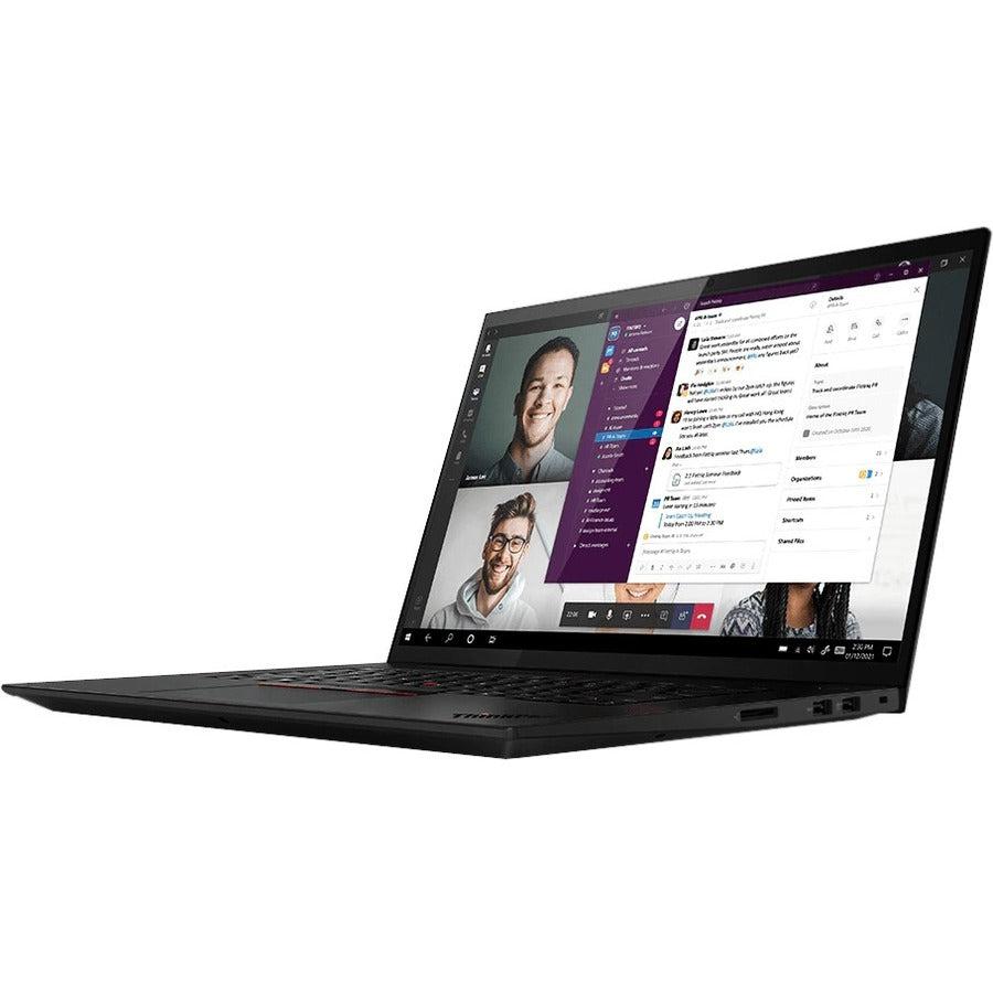 Lenovo Thinkpad X1 Extreme Notebook 40.6 Cm (16") Wqxga Intel® Core™ I7 16 Gb Ddr4-Sdram 512 Gb Ssd Nvidia Geforce Rtx 3060 Wi-Fi 6E (802.11Ax) Windows 10 Pro Black