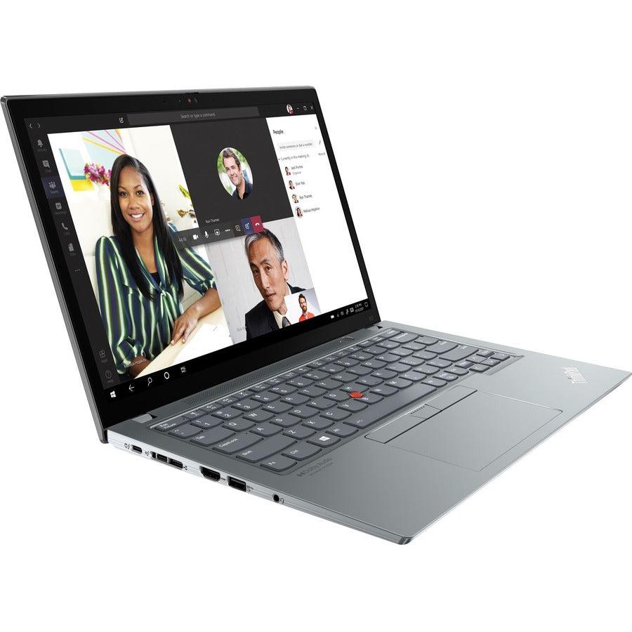 Lenovo Thinkpad X13 Notebook 33.8 Cm (13.3") Touchscreen Wuxga Intel® Core™ I7 16 Gb Lpddr4X-Sdram 512 Gb Ssd Wi-Fi 6 (802.11Ax) Windows 10 Pro Grey 20Wk009Dus
