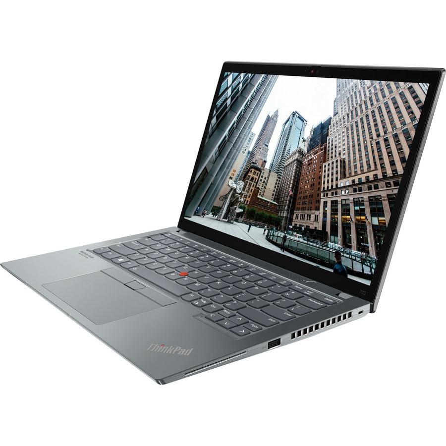 Lenovo Thinkpad X13 Notebook 33.8 Cm (13.3") Wuxga Intel® Core™ I5 8 Gb Lpddr4X-Sdram 256 Gb Ssd Wi-Fi 6 (802.11Ax) Windows 10 Pro Grey