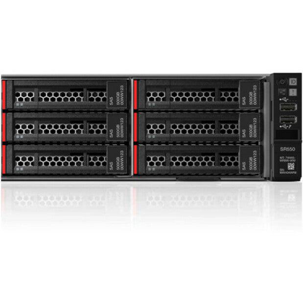 Lenovo Thinksystem Sr550 Server 61.4 Tb 2 Ghz 32 Gb Rack (2U) Intel® Xeon® Gold 750 W Ddr4-Sdram