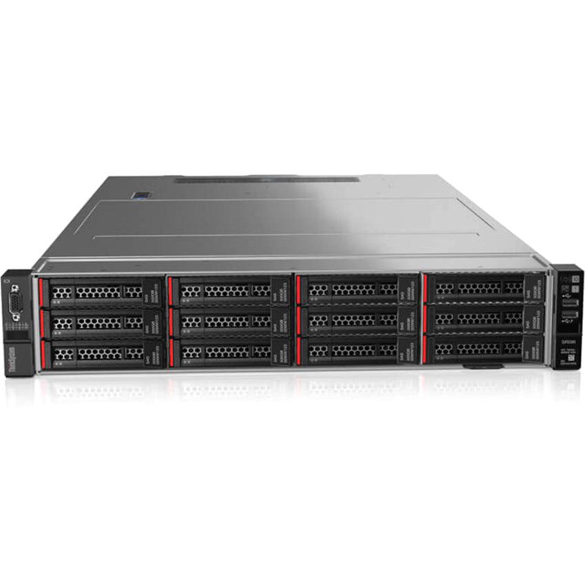 Lenovo Thinksystem Sr590 Server 2.1 Ghz 32 Gb Rack (2U) Intel Xeon Silver 750 W Ddr4-Sdram
