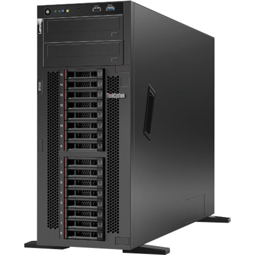 Lenovo ThinkSystem ST550 7X10A0BKNA 4U Tower Server - 1 x Intel Xeon Silver 4208 2.10 GHz - 16 GB RAM - 12Gb/s SAS, Serial ATA/600 Controller