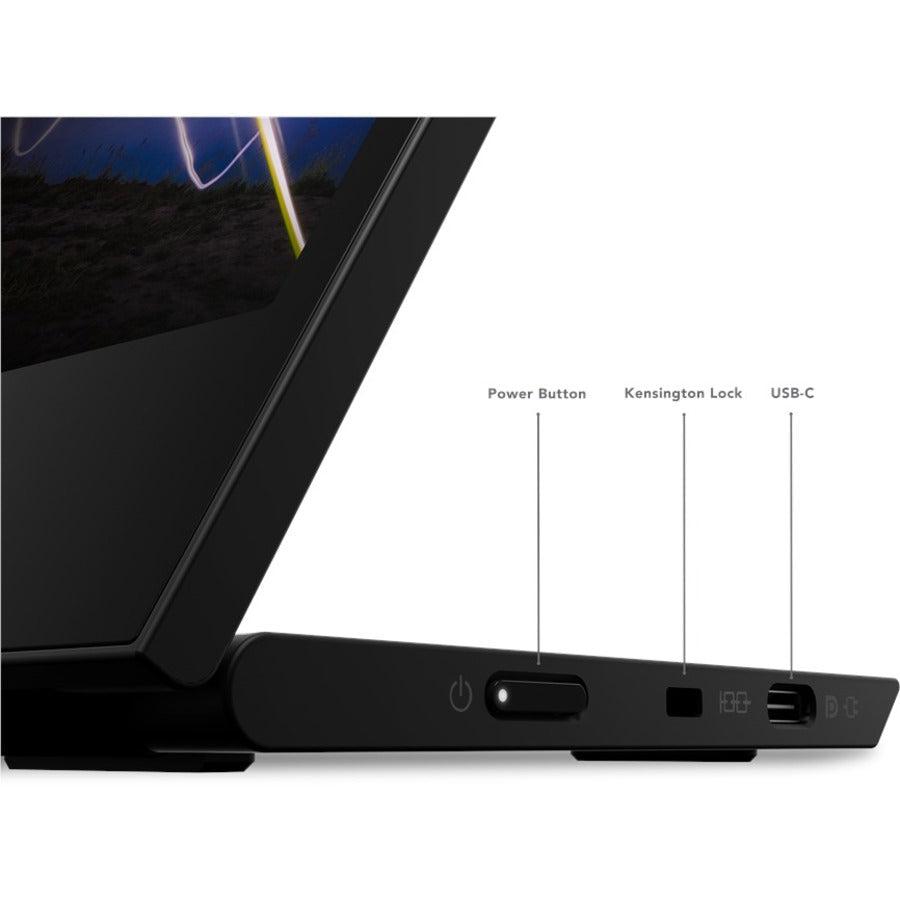 Lenovo Thinkvision M15 39.6 Cm (15.6") 1920 X 1080 Pixels Full Hd Led Black