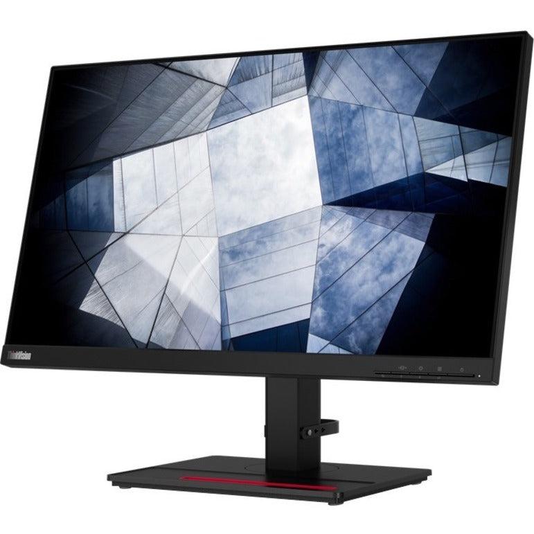 Lenovo Thinkvision P24H-2L 60.5 Cm (23.8") 2560 X 1440 Pixels Quad Hd Led Black