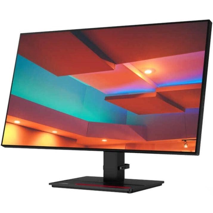 Lenovo Thinkvision P27H-20 68.6 Cm (27") 2560 X 1440 Pixels Quad Hd Led Black