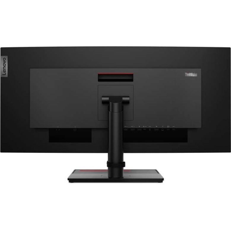 Lenovo Thinkvision P34W-20 86.7 Cm (34.1") 3440 X 1440 Pixels Wide Quad Hd Led Black