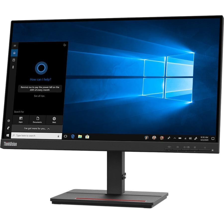 Lenovo Thinkvision S22E 54.6 Cm (21.5") 1920 X 1080 Pixels Full Hd Led Black