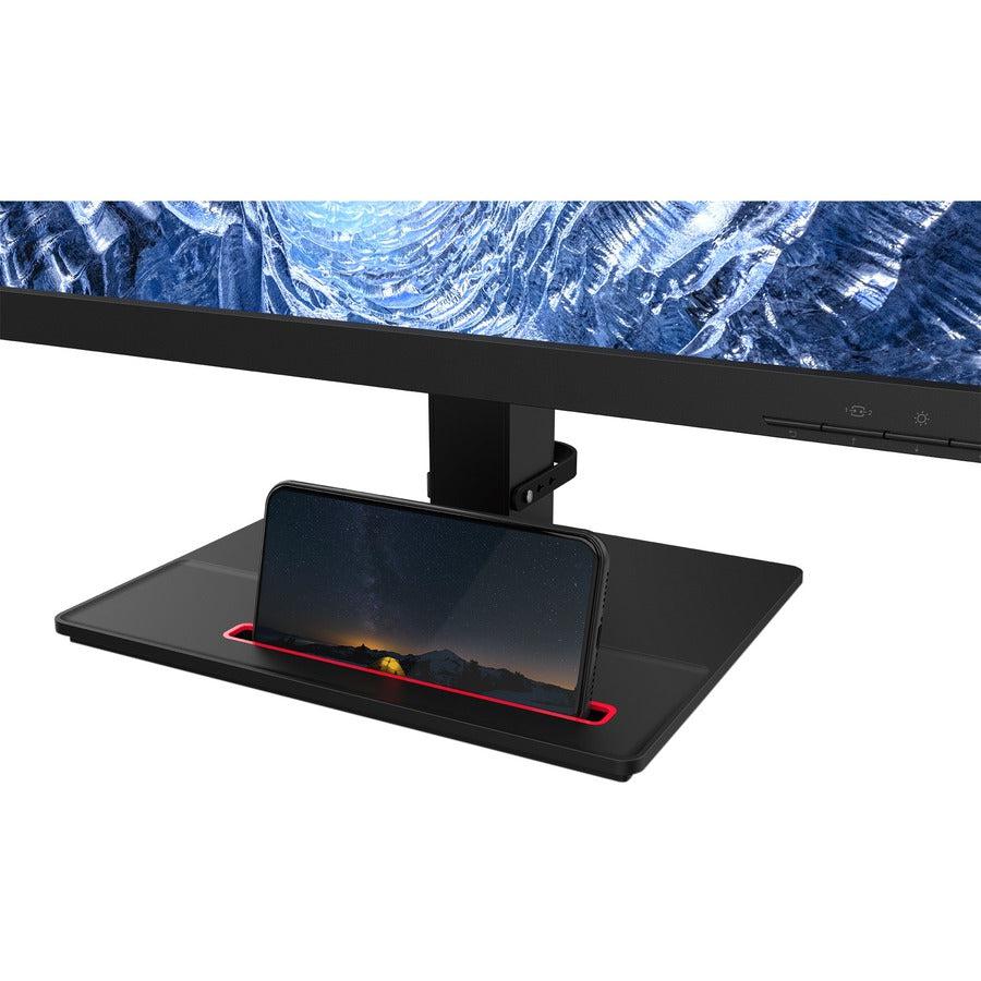 Lenovo Thinkvision T24H-20 60.5 Cm (23.8") 2560 X 1440 Pixels Quad Hd Led Black