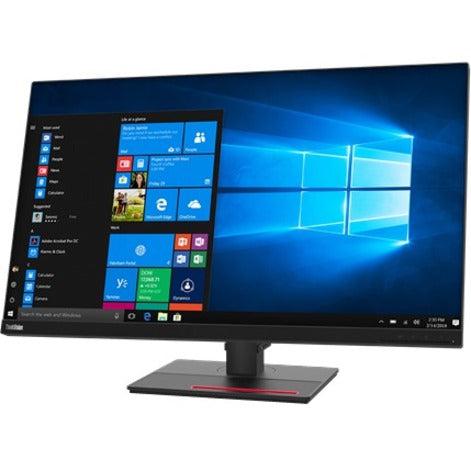 Lenovo Thinkvision T32P-20 80 Cm (31.5") 3840 X 2160 Pixels 4K Ultra Hd Led Black