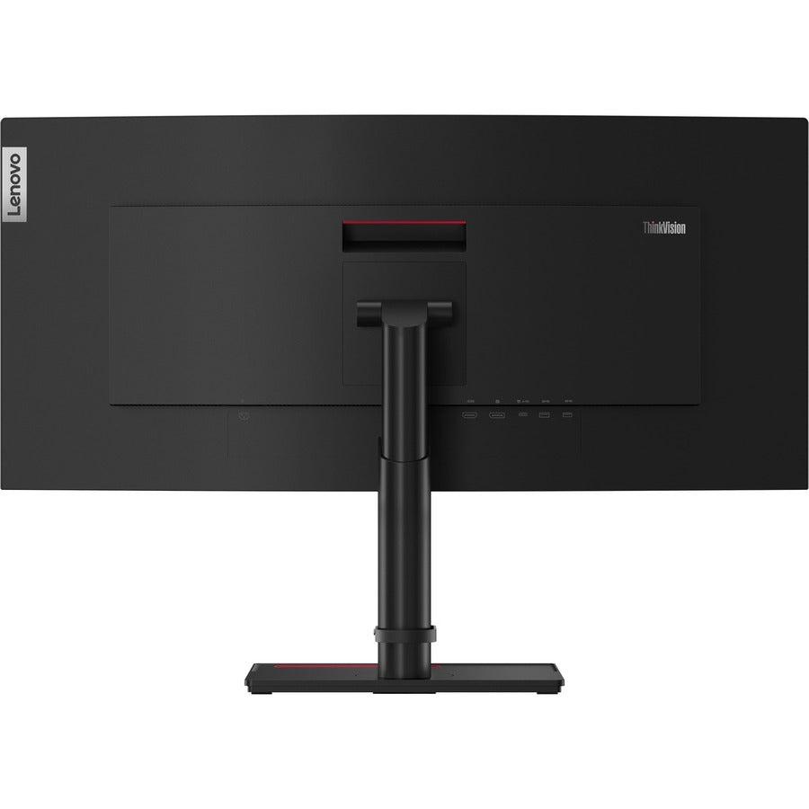 Lenovo Thinkvision T34W-20 86.4 Cm (34") 3440 X 1440 Pixels Ultrawide Quad Hd Led Black